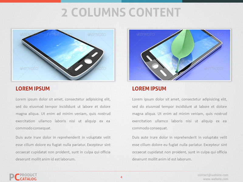 Product Catalog PowerPoint Template, Presentation Templates GraphicRiver